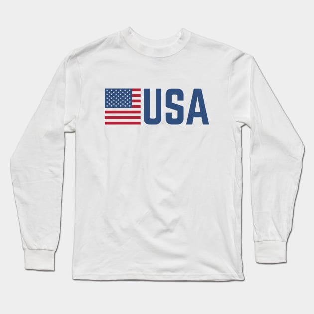 USA Long Sleeve T-Shirt by kani